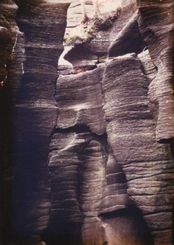 Moss Island Pothole, 1974. Photo By The Wife. (click on photo to see the full size) Moss Island Pothole, 1974. Photo By The Wife. (click on photo to see the full size)