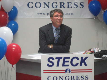 Phil Steck Conceding