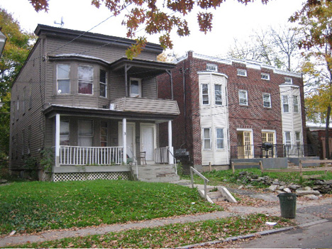 Two houses on Second Avenue