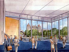Artist's Rendering Of The Con Center. Doesn't It Look Nice?Artist's Rendering Of The Con Center. Doesn't It Look Nice?