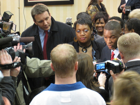 Corey Ellis Meets The Media