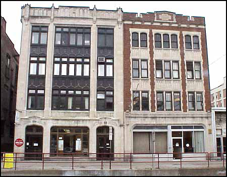 The Old Gazette Building In Schenectady, Now Destroyed