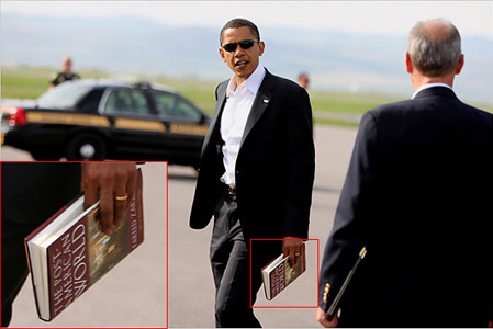 President Obama Caught Reading "The Post-American World" By Fareed Zakaria