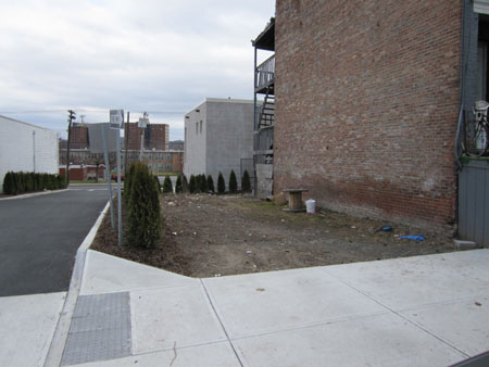 The Mysterious Dead Lot, The Block Addition At Rear