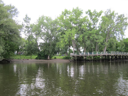 Island Creek Park Early Morning After A Shower