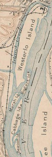 The Five Islands In 1893