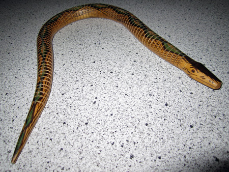 Scary Toy Snake