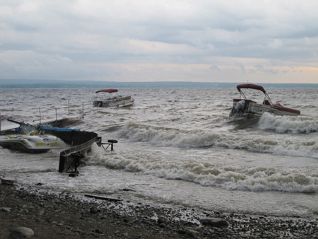 Windstorm On Great Sacandaga, August 2011