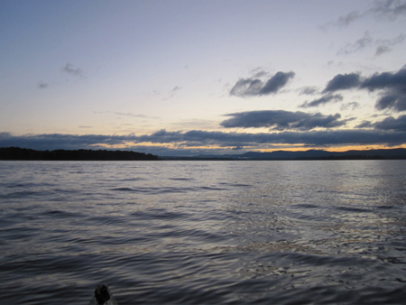On Great Lake Sacandaga At Dawn