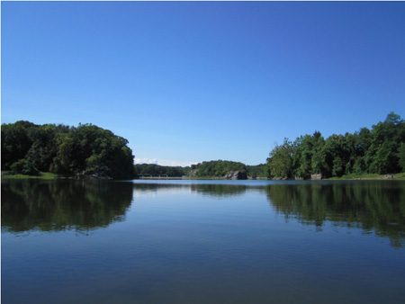 The Now Peaceful Waters Seen From Waterford