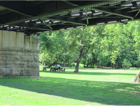 Part Of The Big Picnic Area On Peebles Island