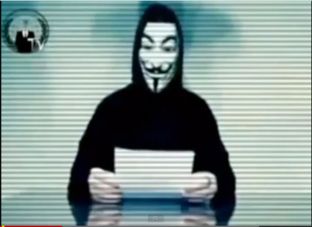 Spokesperson From Anonymous Delivers A Pre-Election Warning To Karl Rove