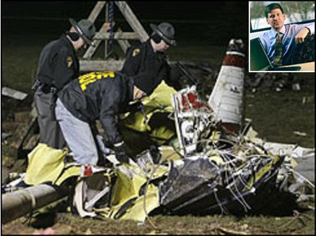 Michael Connell's Plane That "Ran Out Of Gas."