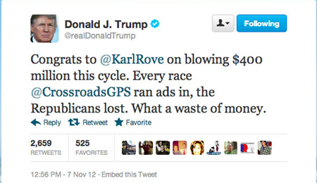 Famous Idiot Donald Trump Tweets