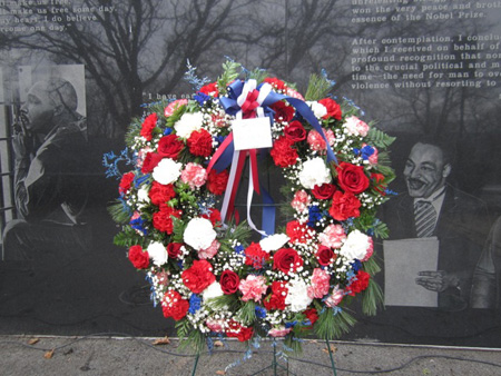 Wreath For Dr. King