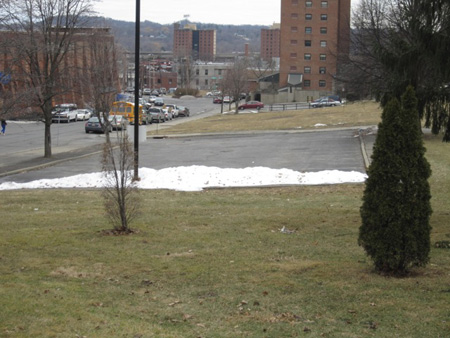 Site Of The Proposed Capital South Campus Center, AHA Hopes To Break Ground In April