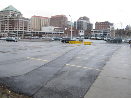 Convention Center Site, March 2013, Tuesday At Noon