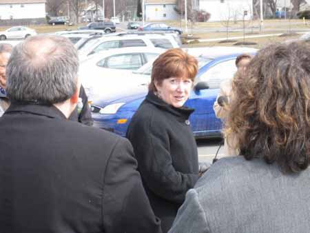 Treasurer And Mayoral Candidate Kathy Sheehan Adresses Dominick And Mary