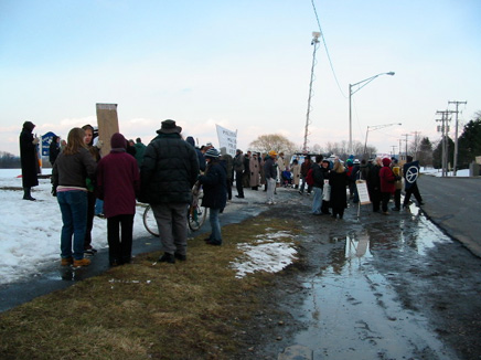 Albany Demonstration In Support Of The Bill Of Rights, McCarty Avenue 2004