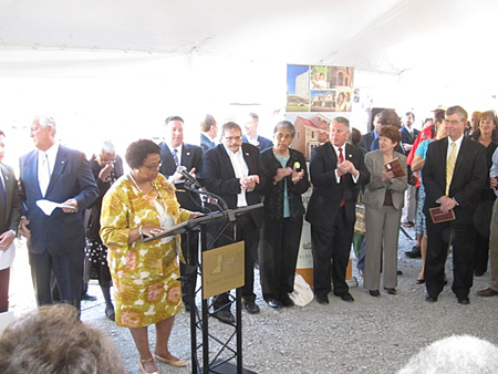 Some Of The Politicians: Mayor Jerry Jennings, Common Council President Carolyn McLaughlin, Dan McCoy, Dominick Calsolaro, Common council Member Barbara Smith, Assembly Member John McDonald, Treasurer and Mayoral Candidate Kathy Sheehan, Senator Neil Breslin