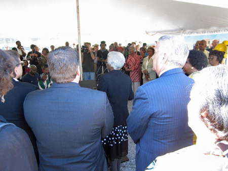 Dan McCoy And Jerry Jennings Listen To Joann Morton