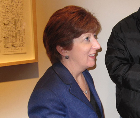 Kathy Sheehan, Probably Our Next Mayor, At The Opening Of Her Campaign Headquarters Earlier This Year