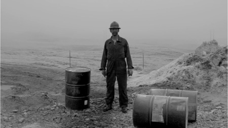 Bakken Field Oil Worker, North Dakota