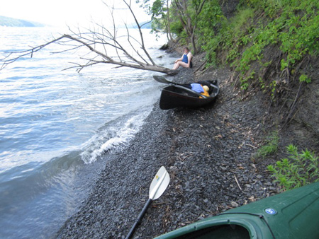 The Wife Found A Gravel Ledge