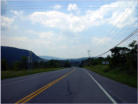 Routes 7 And 30A Near Schoharie NY