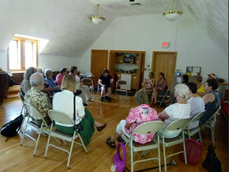 Talking To The Quakers In Oneonta