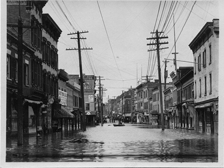The Old Problem Of Flooding: South Pearl Street, 1913