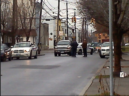 Albany NY Police Search Cars For Guns After A Fatal Shooting, Ontario Street, December 2012