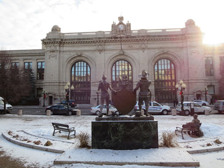 Kiernan Plaza, The Former Albany Union Railroad Station