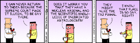 Another Dilbert Comic Censored By The Hearst Times Union, February 2014