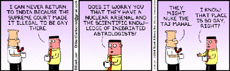 Another Dilbert Comic Censored By The Hearst Times Union, February 2014