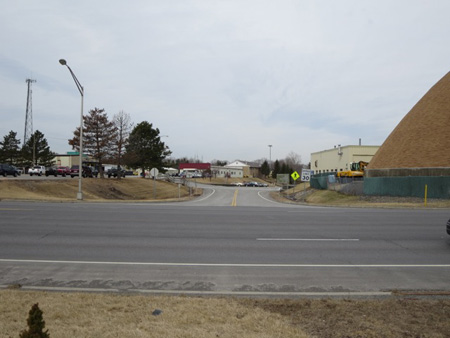 Entrance To Noonan Lane Off Route 9W