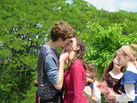 "You Kiss By The Book."
