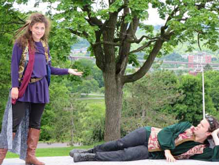 The Results Of Underage Drinking: Mercutio And Benvolio Cavort Drunkenly
