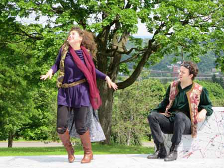 Ms. Dempf's Mercutio Used A Lot Of Feminine Gestures