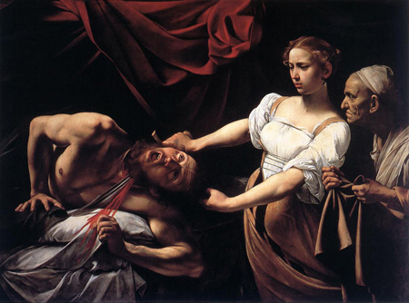 Judith Beheading Holofernes by the Italian master Caravaggio.