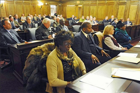 Albany County Legislature In Session