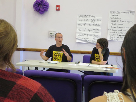 Henry And Maeve Of 350.org Explain The Upcoming Timeline Of Actions