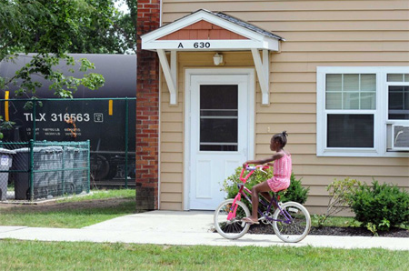 Daily Scene At Ezra Prentice Homes On South Pearl Street