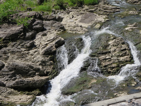 The Normanskill Rushing Over Rocks