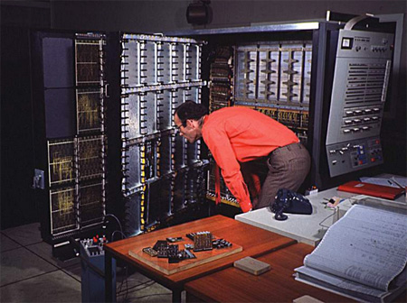 A Priest Trying To Make An IBM 360 Work, A Scene I Often Observed At The Ryan Mansion