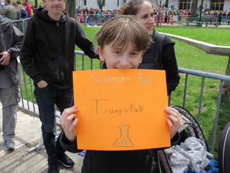 Earth Day Science March, Albany NY