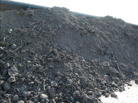 Incinerator Ash