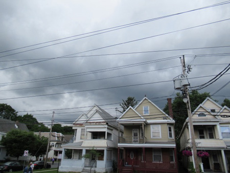 A Lot Of Sky Like This Over Delaware Avenue During The Street Fair