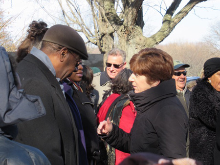 Kathy Sheehan In My Neighborhood On ML King Day, 2016