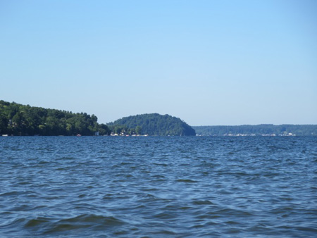 Rough Water On Saratoga Lake, 2016